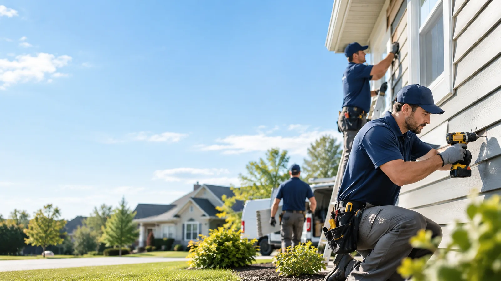 Commercial Siding Installation in Castleton, IL